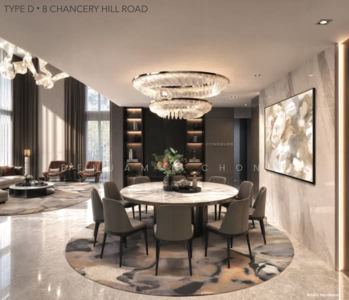 Rare Brand New Freehold Detached with Pool and Lift in Novena, , 7 Bedrooms, 10,374 sqft, Detached House For Sale, by Benjamin Chong, 500224036 - Living Room - PropertyGuru.com.sg