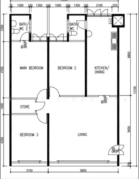 55 Chai Chee Drive, 55 Chai Chee Drive, Room Rental, 150 sqft, HDB Flat For Rent, by Betty Xiong Yan, 500224069 - PropertyGuru.com.sg