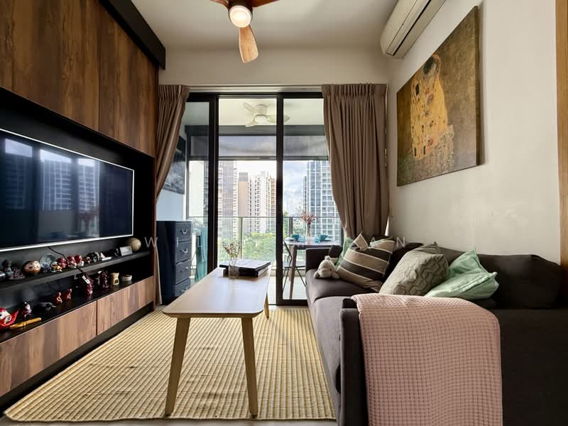 Bartley Ridge, 46 Mount Vernon Road, 1 Bedroom, 463 sqft, Condominium For Rent, by William Tan, 500224074 - Living Room - PropertyGuru.com.sg