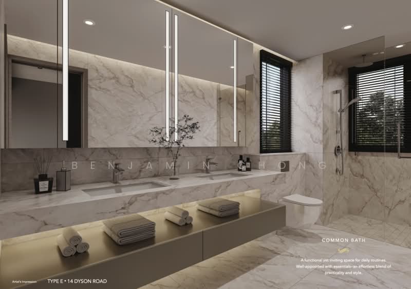 Rare Brand New Freehold Detached with Pool and Lift on Dyson Road, 309830, 6 Bedrooms, 9,804 sqft, Detached House For Sale, by Benjamin Chong, 500224108 - Bathroom - PropertyGuru.com.sg