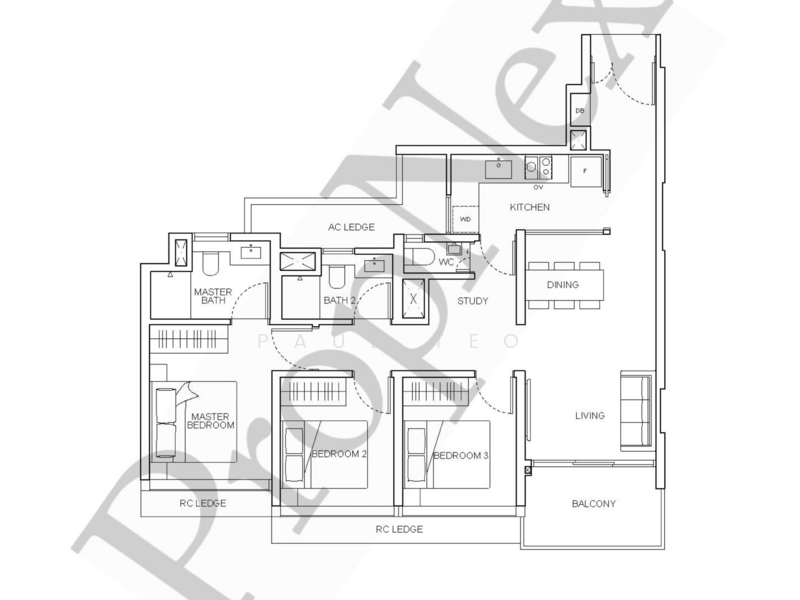 Hillhaven, 7 Hillview Rise, 3 Bedrooms, 1,011 sqft, Condominium For Sale, by Paul Teo, 500224178 - PropertyGuru.com.sg