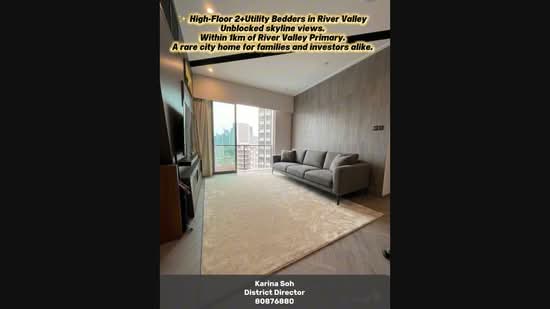 Aspen Heights, 261 River Valley Road, 2 Bedrooms, 1,130 sqft, Condominium For Sale, by Karina Soh, 500224199 - PropertyGuru.com.sg