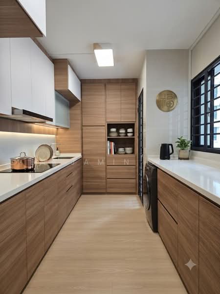 580 Woodlands Drive 16, 580 Woodlands Drive 16, 3 Bedrooms, 1,184 sqft, HDB Flat For Sale, by Benjamin Goh, 500224209 - Kitchen - PropertyGuru.com.sg