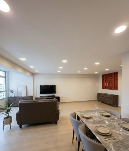 580 Woodlands Drive 16, 580 Woodlands Drive 16, 3 Bedrooms, 1,184 sqft, HDB Flat For Sale, by Benjamin Goh, 500224209 - Living Room - PropertyGuru.com.sg