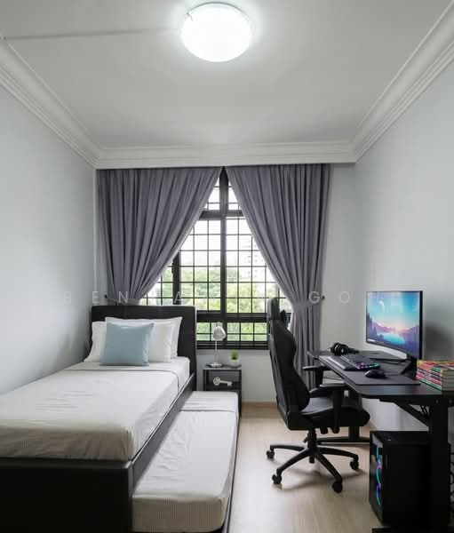 580 Woodlands Drive 16, 580 Woodlands Drive 16, 3 Bedrooms, 1,184 sqft, HDB Flat For Sale, by Benjamin Goh, 500224209 - Bedroom 2 - PropertyGuru.com.sg