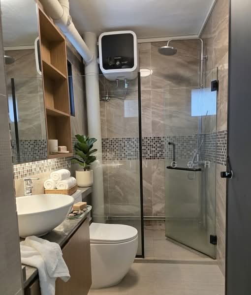 580 Woodlands Drive 16, 580 Woodlands Drive 16, 3 Bedrooms, 1,184 sqft, HDB Flat For Sale, by Benjamin Goh, 500224209 - Bathroom - PropertyGuru.com.sg