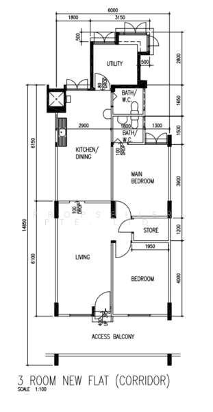 649 Ang Mo Kio Avenue 5, 649 Ang Mo Kio Avenue 5, 2 Bedrooms, 807 sqft, HDB Flat For Sale, by JOHN YEO, 500224225 - PropertyGuru.com.sg