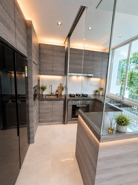 Cabana, 145A Sunrise Terrace, 5 Bedrooms, 3,068 sqft, Cluster House For Sale, by Anson Goh  吴铭华, 500224232 - Kitchen - PropertyGuru.com.sg