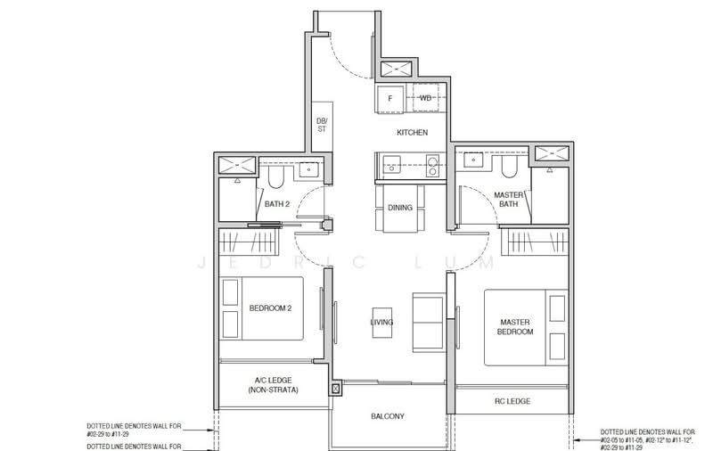 Norwood Grand, , 2 Bedrooms, 624 sqft, Condominium For Rent, by Jedric Lum, 500224243 - PropertyGuru.com.sg