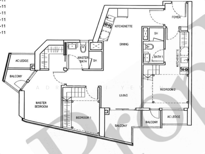 City Gate, 371 Beach Road, 3 Bedrooms, 904 sqft, Apartment For Sale, by Adriel Li Yewen, 500224254 - PropertyGuru.com.sg