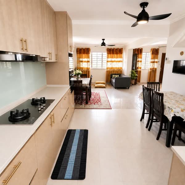 569 Pasir Ris Street 51, 569 Pasir Ris Street 51, 3 Bedrooms, 1,119 sqft, HDB Flat For Sale, by Delvin Ong, 500224269 - Kitchen - PropertyGuru.com.sg