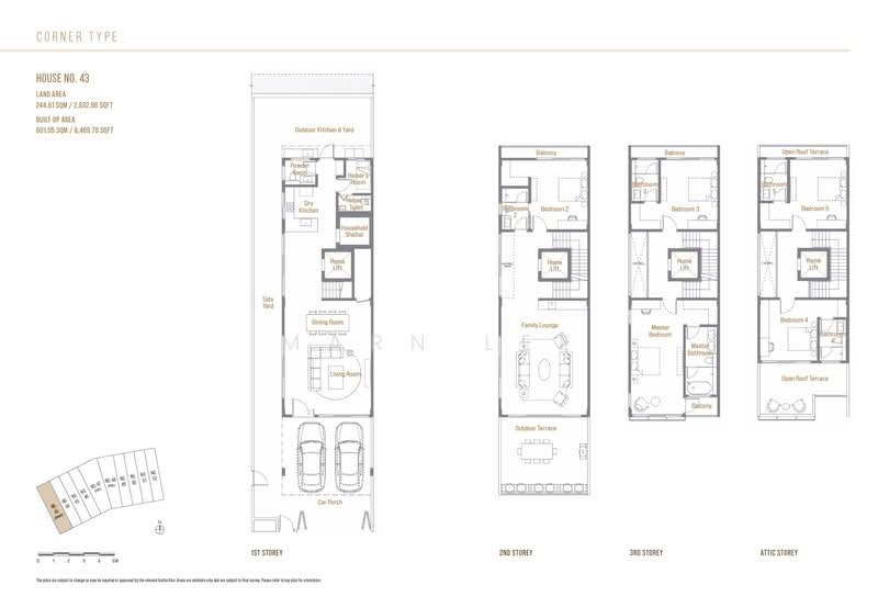 Springleaf Collection, 43 43, Mandai / Upper Thomson, 5 Bedrooms, 2,633 sqft, Terraced House For Sale, by Marn Lee, 500224275 - Corner Type - PropertyGuru.com.sg