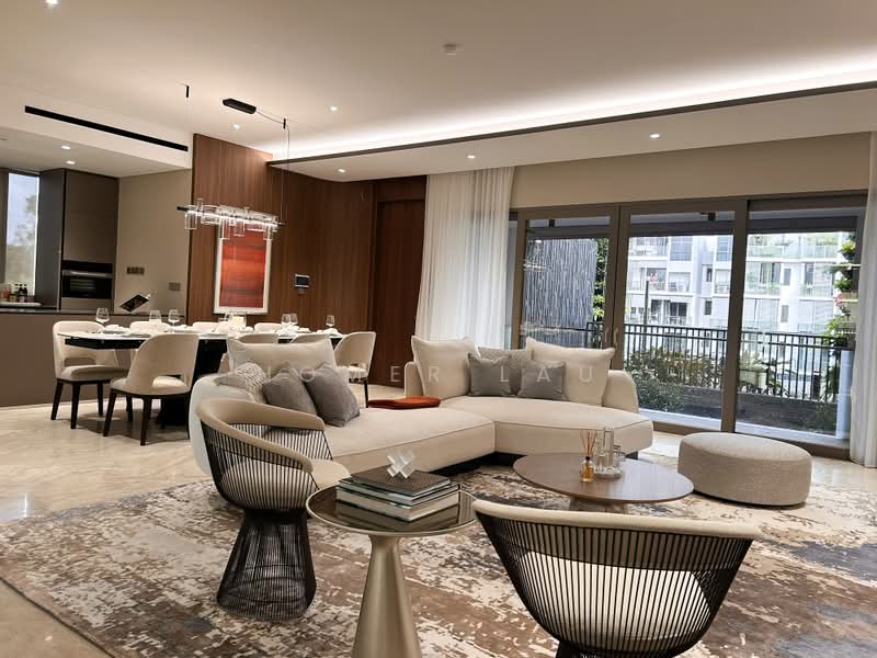 Rare Freehold 4-Bed Exclusive Homes in District 10, Tanglin / Holland / Bukit Timah, 4 Bedrooms, 2,551 sqft, Condominium For Sale, by Homer Lau, 500224297 - Living Room - PropertyGuru.com.sg