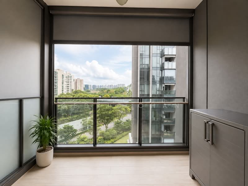 Leedon Green, 32 Leedon Heights, 2 Bedrooms, 710 sqft, Condominium For Sale, by Cedric Chan, 500224321 - Balcony - PropertyGuru.com.sg