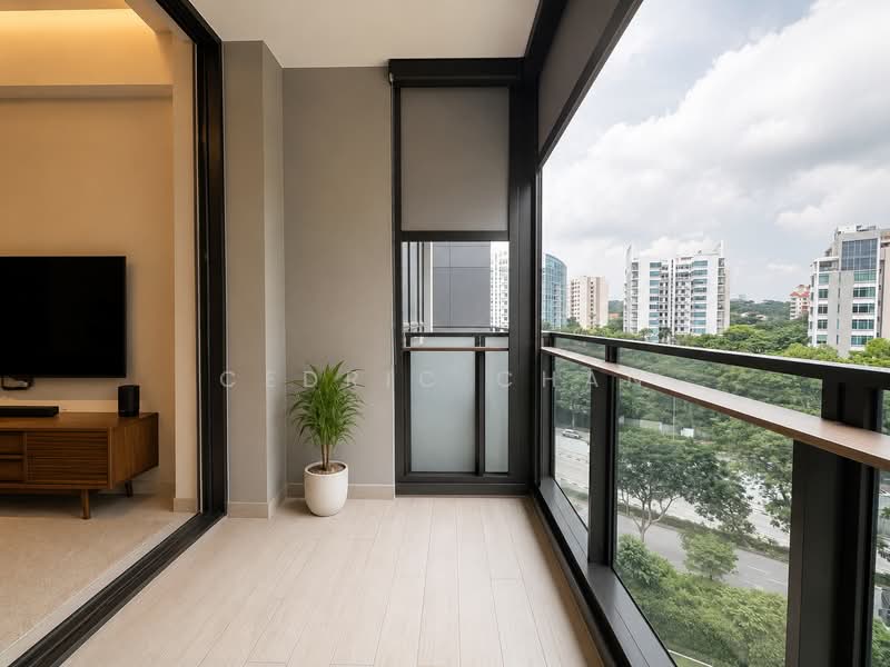 Leedon Green, 32 Leedon Heights, 2 Bedrooms, 710 sqft, Condominium For Sale, by Cedric Chan, 500224321 - Balcony - PropertyGuru.com.sg