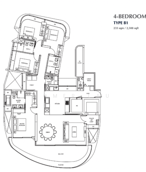 4-Bed Breathtaking views Condo @ 御丰轩.99 Year Leasehold Residential, , 4 Bedrooms, 2,508 sqft, Condominium For Sale, by Homer Lau, 500224342 - PropertyGuru.com.sg