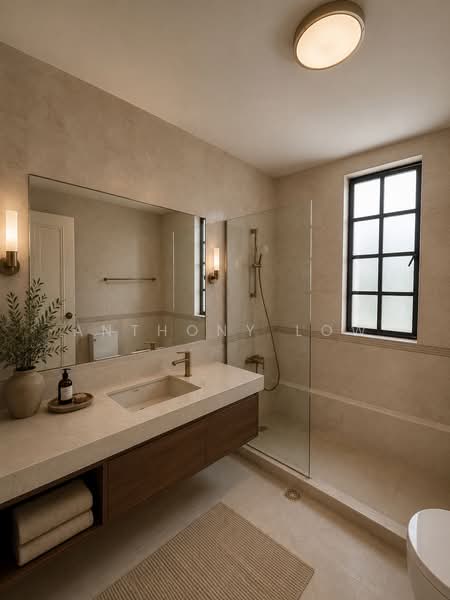 Garlick Ville, Sixth Crescent, 5 Bedrooms, 2,800 sqft, Terraced House For Rent, by Anthony Low, 500224392 - Bathroom - PropertyGuru.com.sg