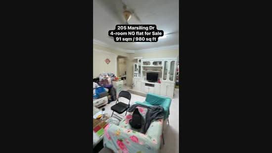 205 Marsiling Drive, 205 Marsiling Drive, Admiralty / Woodlands, 3 Bedrooms, 980 sqft, HDB Flat For Sale, by Charles Teo, 500224429 - PropertyGuru.com.sg