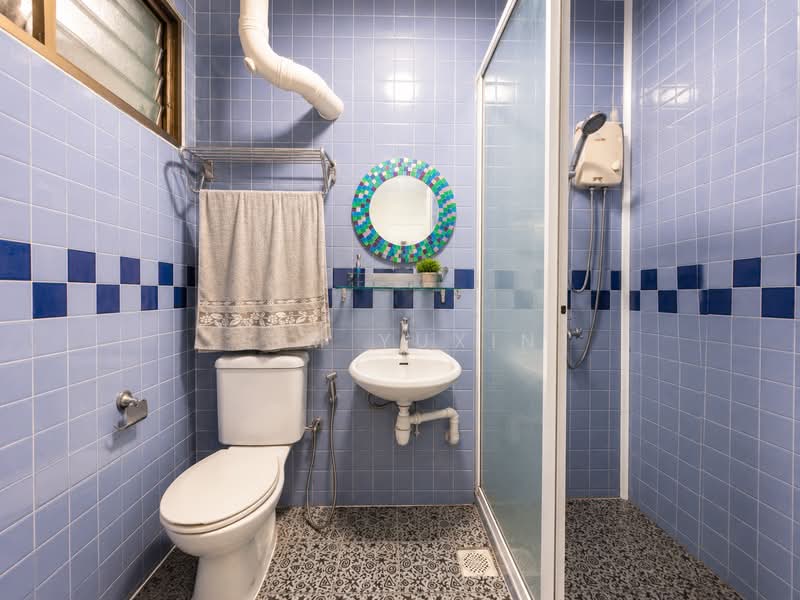109 Simei Street 1, 109 Simei Street 1, 3 Bedrooms, 1,119 sqft, HDB Flat For Sale, by Sim Yuxin, 500224432 - Bathroom - PropertyGuru.com.sg