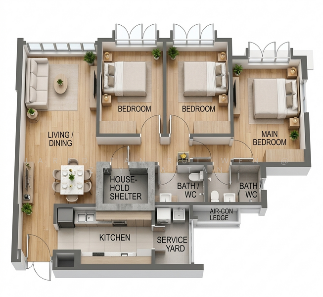 183B Boon Lay Avenue, 183B Boon Lay Avenue, 3 Bedrooms, 990 sqft, HDB Flat For Sale, by Jared Tan Rui Wen @ Zay Ya Tan, 500224441 - PropertyGuru.com.sg