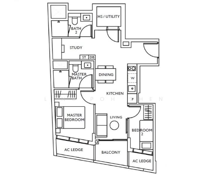 Freehold Development | Move In Ready | Walk to MRT, , 2 Bedrooms, 689 sqft, Apartment For Sale, by Ling Poh Shen, 500224484 - PropertyGuru.com.sg