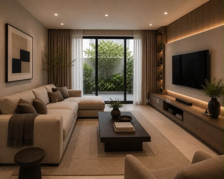 Freehold Development | Move In Ready | Walk to MRT, , 2 Bedrooms, 689 sqft, Apartment For Sale, by Ling Poh Shen, 500224484 - Living Room - PropertyGuru.com.sg
