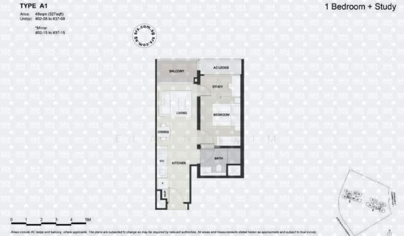Clavon, 6 Clementi Avenue 1, 1 Bedroom, 527 sqft, Condominium For Rent, by Elaine Lim, 500224493 - PropertyGuru.com.sg