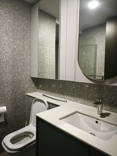 Clavon, 6 Clementi Avenue 1, 1 Bedroom, 527 sqft, Condominium For Rent, by Elaine Lim, 500224493 - Bathroom - PropertyGuru.com.sg