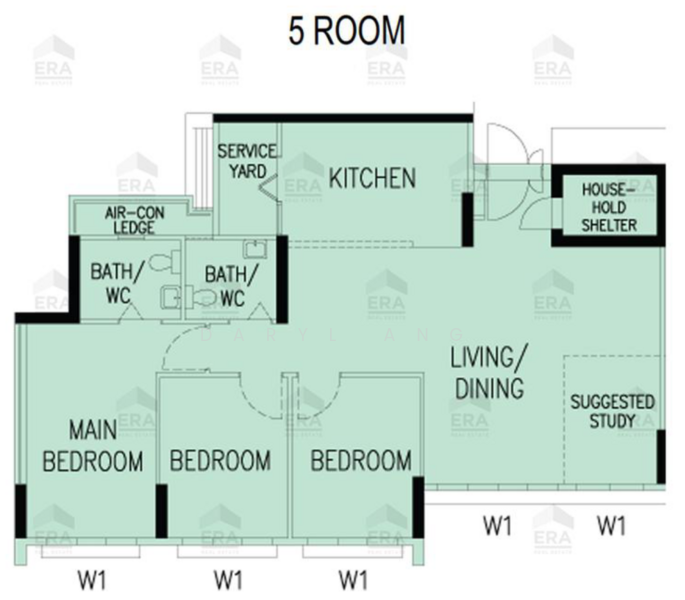 876C Tampines Avenue 8, 876C Tampines Avenue 8, 2 Bedrooms, 1,216 sqft, HDB Flat For Rent, by Daryl Ang, 500224494 - PropertyGuru.com.sg