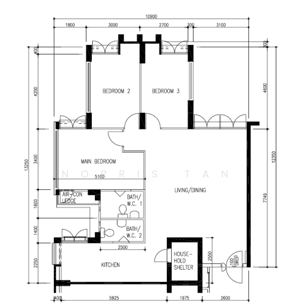 305A Anchorvale Link, 305A Anchorvale Link, Hougang / Punggol / Sengkang, 3 Bedrooms, 1,184 sqft, HDB Flat For Sale, by Norris Tan, 500224499 - PropertyGuru.com.sg