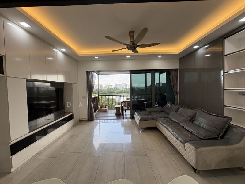 Lakeville, 1 Jurong Lake Link, 4 Bedrooms, 1,270 sqft, Condominium For Rent, by Damien Tan, 500224527 - Living Room - PropertyGuru.com.sg