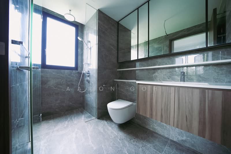 Lentor Modern, 3 Lentor Central, 3 Bedrooms, 969 sqft, Condominium For Rent, by Aaron Goh, 500224550 - Bathroom - PropertyGuru.com.sg