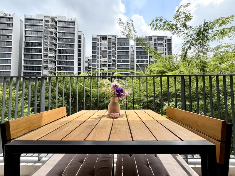 Ecopolitan, 128 Punggol Walk, 3 Bedrooms, 893 sqft, Executive Condominium For Sale, by Wayne Tan, 500224571 - Balcony - PropertyGuru.com.sg