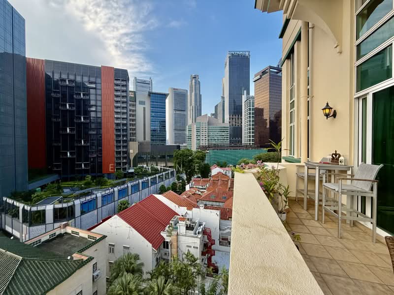 Emerald Garden, 33 Club Street, 4 Bedrooms, 1,992 sqft, Condominium For Sale, by Elaine Goh, 500224591 - Balcony - PropertyGuru.com.sg