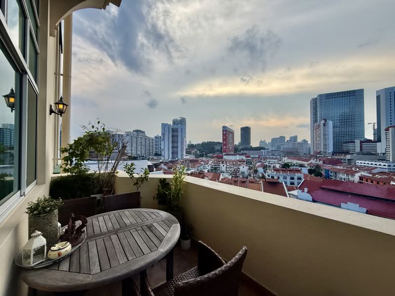 Emerald Garden, 33 Club Street, 4 Bedrooms, 1,992 sqft, Condominium For Sale, by Elaine Goh, 500224591 - Balcony - PropertyGuru.com.sg
