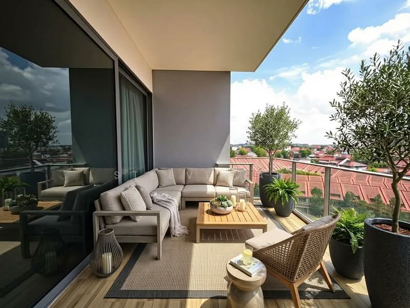 The Panorama, 8 Ang Mo Kio Ave 2, 3 Bedrooms, 797 sqft, Condominium For Rent, by Steeve Tan, 500224610 - Balcony - PropertyGuru.com.sg
