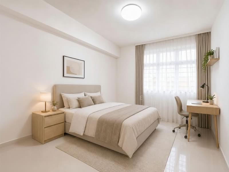 805A Keat Hong Close, 805A Keat Hong Close, 3 Bedrooms, 1,001 sqft, HDB Flat For Sale, by Logen Teo, 500224612 - Illustration - Common Bedroom - PropertyGuru.com.sg