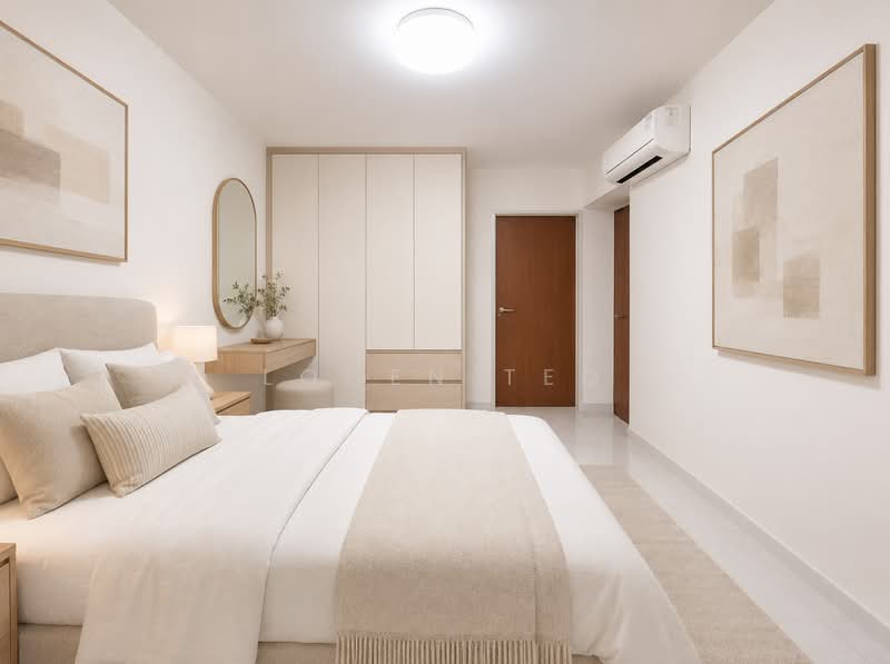 805A Keat Hong Close, 805A Keat Hong Close, 3 Bedrooms, 1,001 sqft, HDB Flat For Sale, by Logen Teo, 500224612 - Illustration - Master Bedroom - PropertyGuru.com.sg