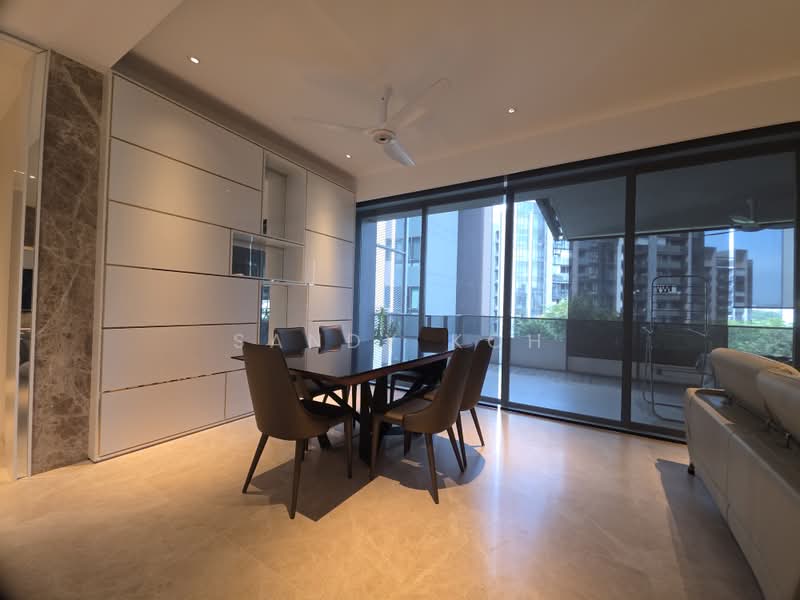Leedon Residence, 10 Leedon Heights, 3 Bedrooms, 2,110 sqft, Condominium For Rent, by Sandy Koh, 500224621 - Dining Room - PropertyGuru.com.sg