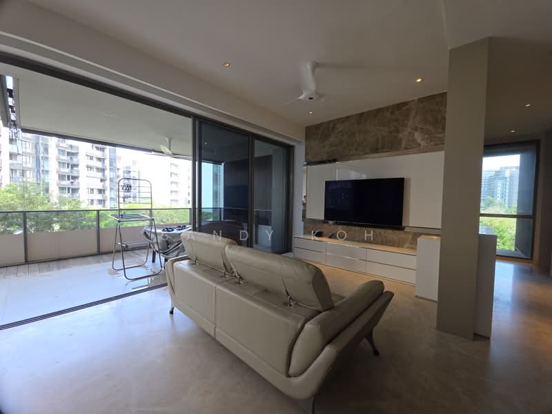 Leedon Residence, 10 Leedon Heights, 3 Bedrooms, 2,110 sqft, Condominium For Rent, by Sandy Koh, 500224621 - Living Room - PropertyGuru.com.sg