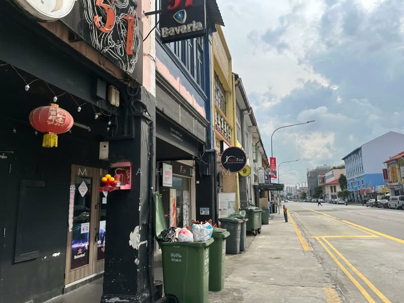 Geylang Road Shophouse Face Road Near Paya Lebar MRT, Geylang Road, 1,503 sqft, Shop / Shophouse For Rent, by Micah Lim 林益才, 500224662 - Exterior - CommercialGuru.com.sg