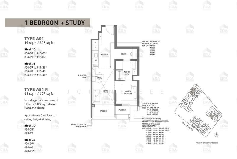 The M, 38 Middle Road, 1 Bedroom, 527 sqft, Condominium For Sale, by Jolene See, 500224687 - PropertyGuru.com.sg