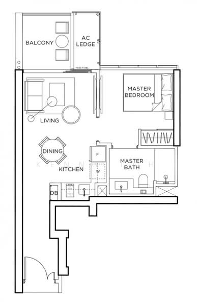 Gem Residences, Lorong 4 / Lorong 6 Toa Payoh, 1 Bedroom, 484 sqft, Condominium For Rent, by Kenny Toh, 500224701 - PropertyGuru.com.sg