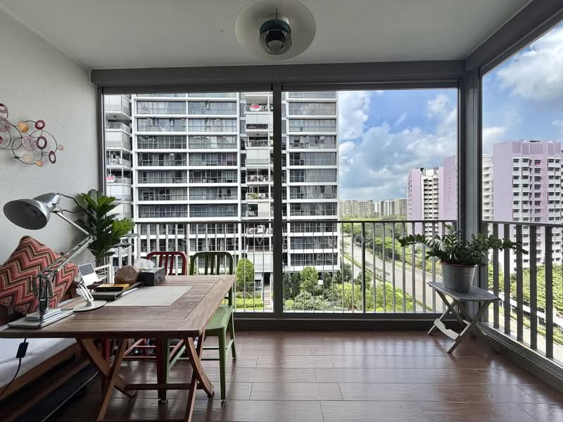 Twin Waterfalls, 108 Punggol Walk, 4 Bedrooms, 1,238 sqft, Executive Condominium For Sale, by Steve Ho, 500224708 - Balcony - PropertyGuru.com.sg