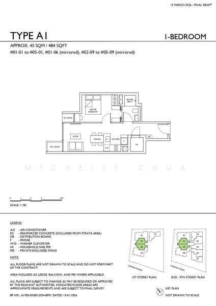 Sophia Meadow, 132 Sophia Road, 1 Bedroom, 484 sqft, Condominium For Sale, by Michelle Chua, 500224757 - A1 - PropertyGuru.com.sg