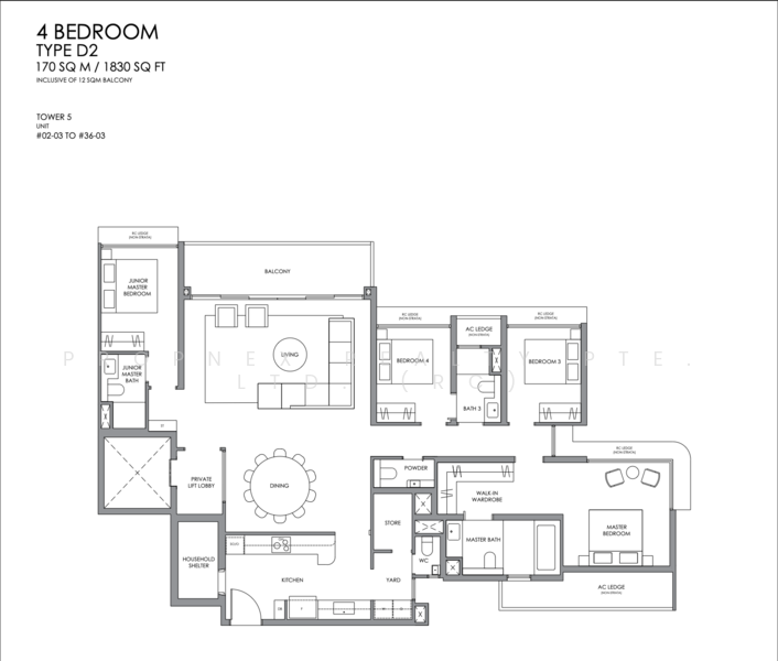River Modern, River Galley Green, 4 Bedrooms, 1,830 sqft, Condominium For Sale, by RYAN CHEN ZIHAO, 500224782 - PropertyGuru.com.sg