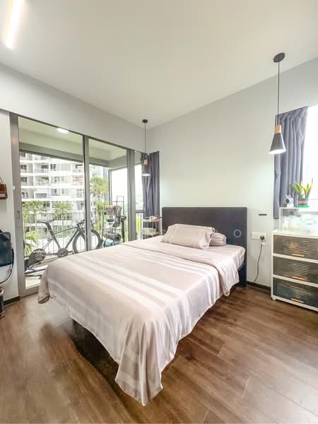 High Park Residences, 29 Fernvale Road, 3 Bedrooms, 980 sqft, Condominium For Sale, by Clarissa Loo, 500224791 - MBR w Balcony - PropertyGuru.com.sg