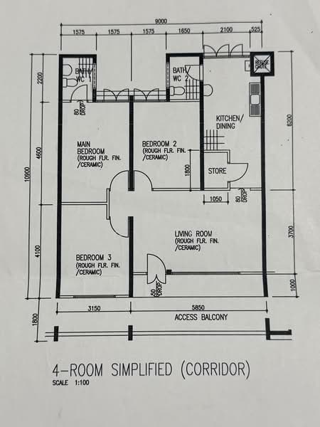 314 Ubi Avenue 1, 314 Ubi Avenue 1, 3 Bedrooms, 904 sqft, HDB Flat For Sale, by Elgin Tan, 500224802 - PropertyGuru.com.sg
