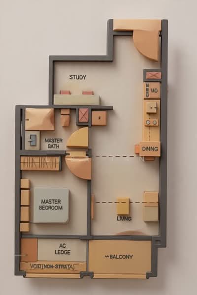 Mayfair Gardens, 8 Rifle Range Road, 1 Bedroom, 581 sqft, Condominium For Sale, by Lisa Tan, 500224817 - PropertyGuru.com.sg