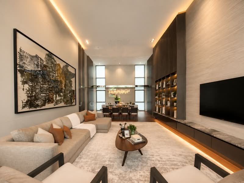 The Oliv @ Balmoral, 11C Balmoral Road, 4 Bedrooms, 3,337 sqft, Apartment For Sale, by John Lee, 500224838 - Living Room - PropertyGuru.com.sg